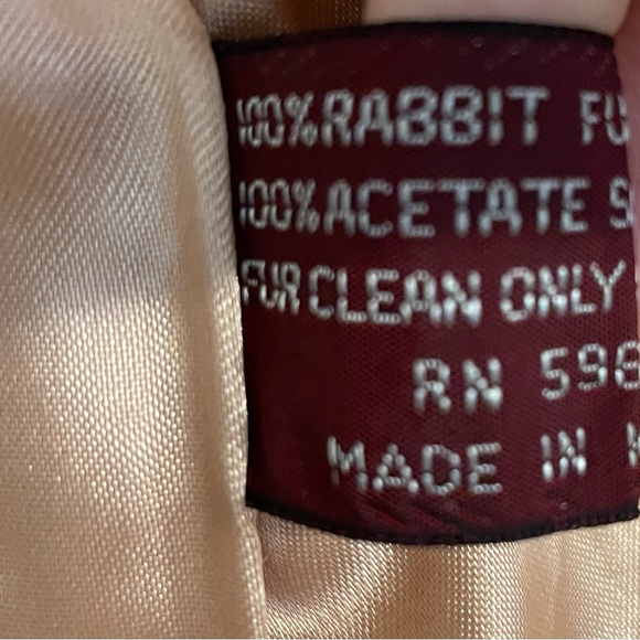 Vintage  Rabbit fur jacket - M - Picture 3 of 8